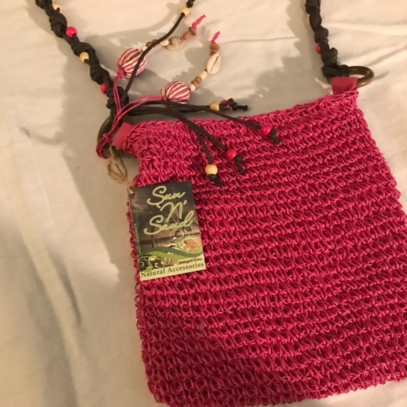 Crossbody straw bag - Picture 4 of 5
